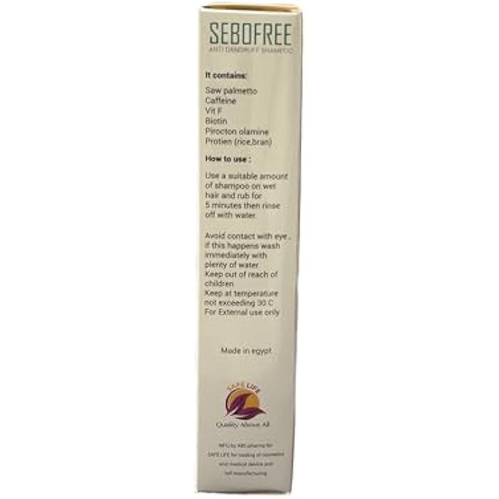 Sebofree Anti-Dandruff Shampoo - Image 3